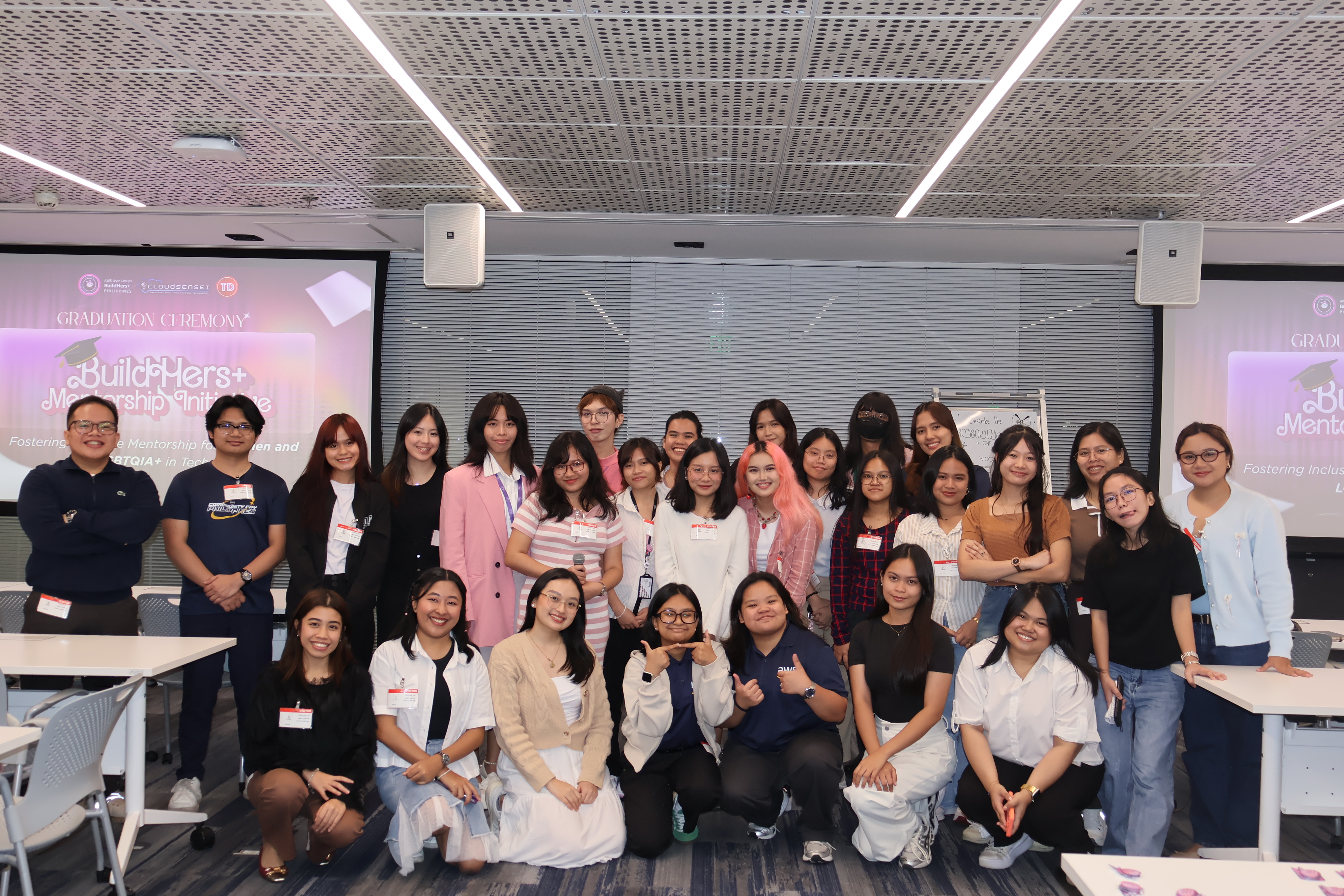 BuildHers+ PH cohort graduation ceremony
